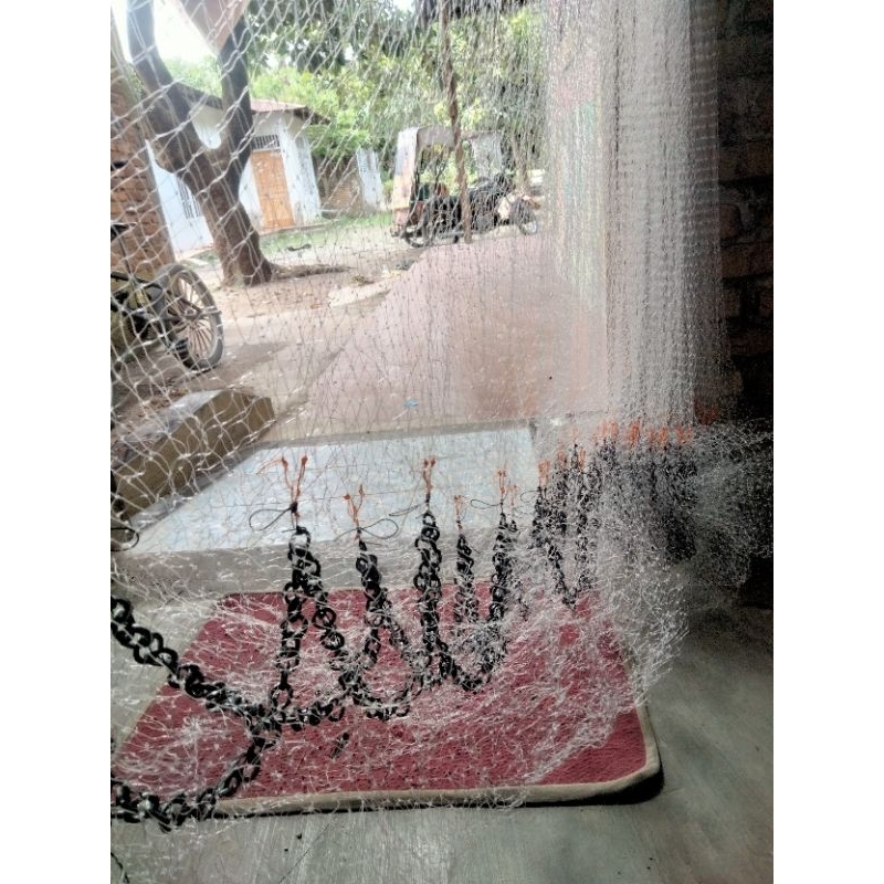 Jual jala ikan 1 inci berat 3 kg pnjng 2.10 senar 0.30 mtr lobang satu ...