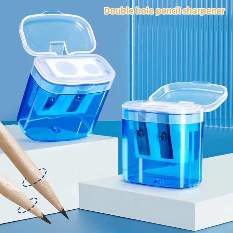 Jual Rautan Pensil Ganda Manual Plastik - Perlengkapan Sekolah & Alat ...
