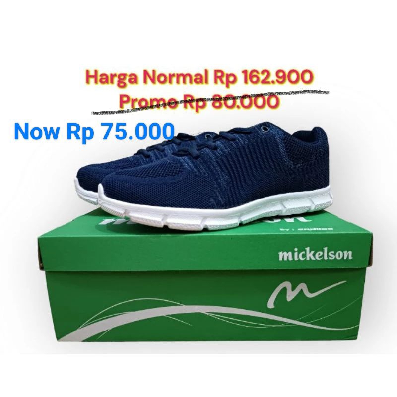 Jual Sepatu mickelson biru/sepatu nyaman/sepatu olahraga cewek/sepatu ...