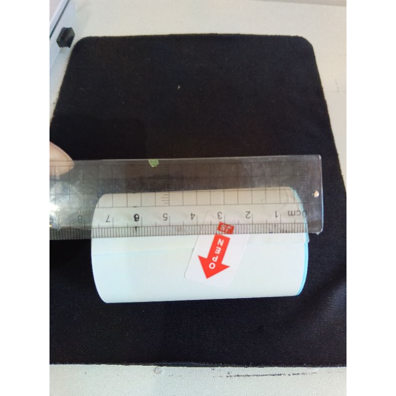 Jual Label Sticker Continuous 78 mm 80 mm x 15 meter Ada Gap Space Tepi ...