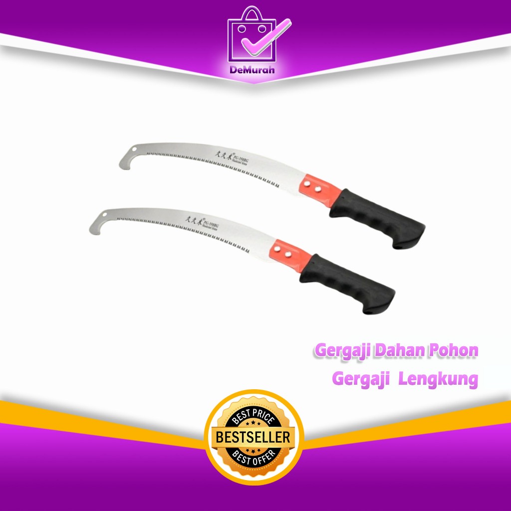 Jual Gergaji Dahan Pohon Gergaji Lengkung Untuk Ranting Tinggi Pemotong ...