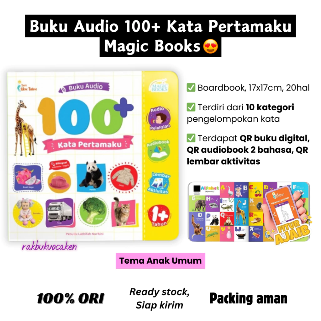 Buku Anak Balita Kosakata - 1