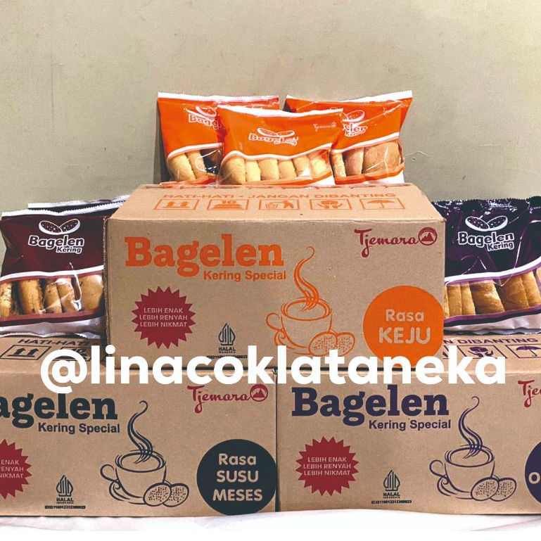 Jual ROTI BAGELEN 1 (satu) dus isi 10pack x 60gr | Shopee Indonesia