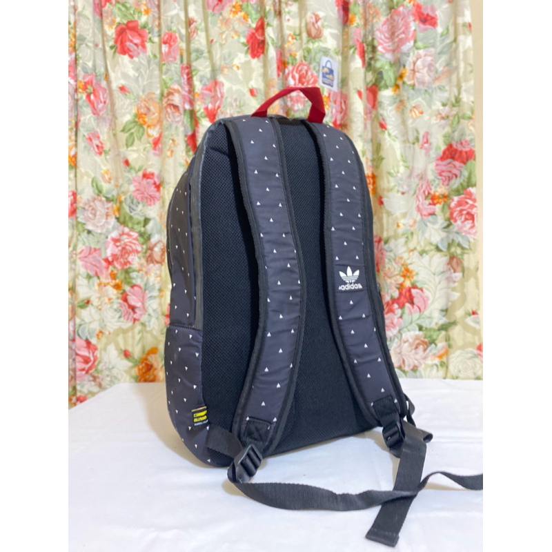 Jual Adidas Pharrell Williams Hu Backpack Japanese Black White series ...