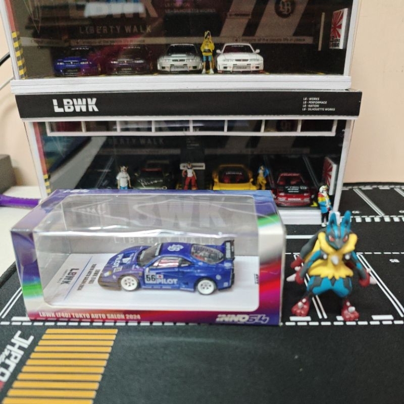 Jual inno64 lbwk F40 tokyo auto salon 2024 blue | Shopee Indonesia