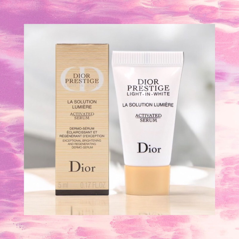 Jual Dior Prestige Light In White La Solution Lumiere Activated Serum ...
