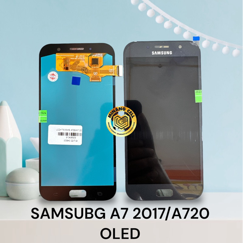 Jual LCD TOUCHSCREEN SAMSUNG A7 2017/A720 OLED | Shopee Indonesia