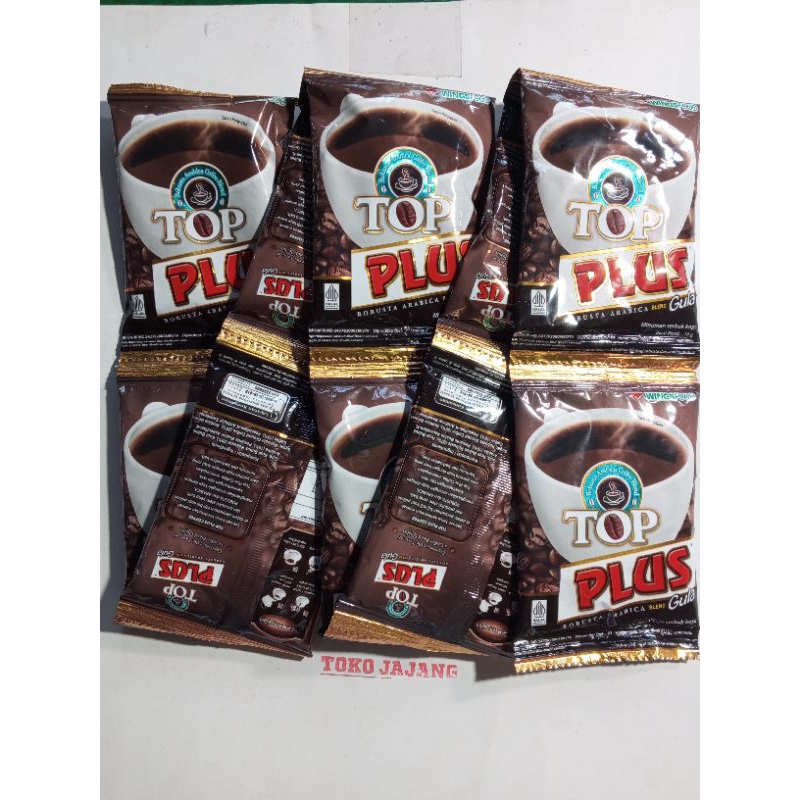 Jual KOPI TOP PLUS - Kopi Top Plus Gula isi 10 sachet @18gr | Shopee ...