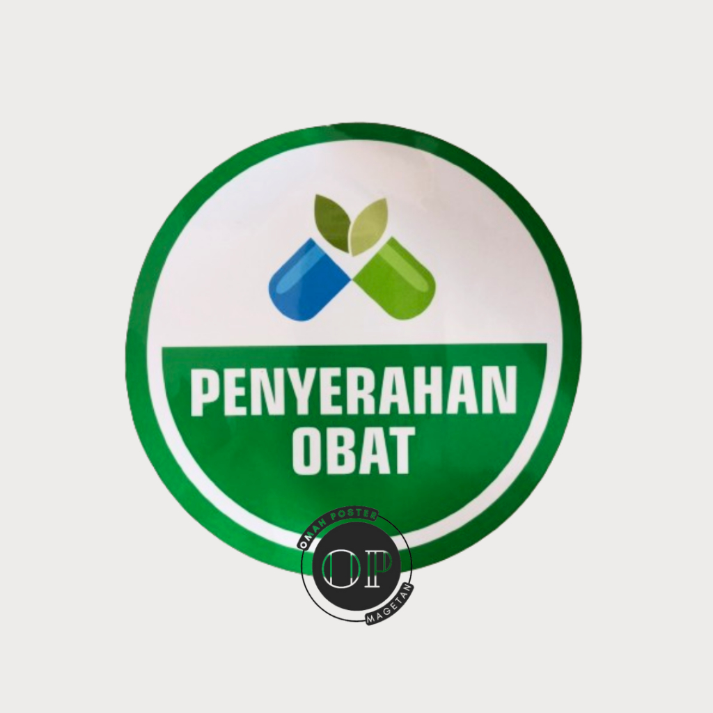 Jual Stiker Penyerahan Obat - Pengambilan Obat - Farmasi - Apotek ...