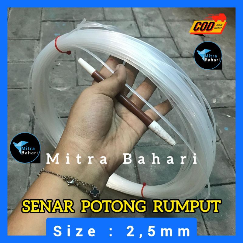 Jual SENAR POTONG RUMPUT 2,5MM 50 METER | SENAR PANCING 2,5MM | SENAR ...