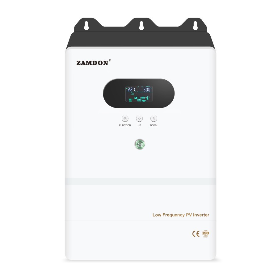 Jual Zamdon Low frequency 2.5KVA 2KW 24V Off grid hybrid solar inverter ...