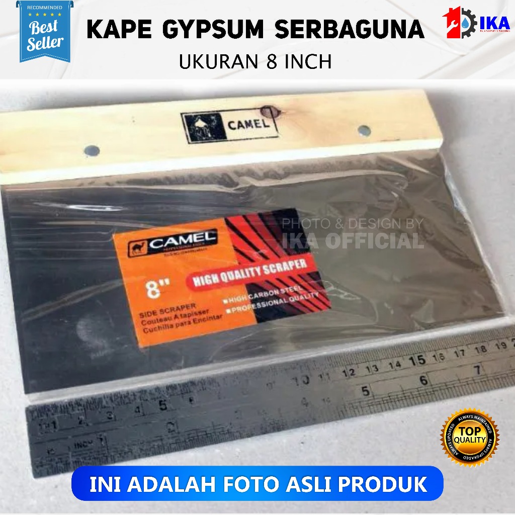 Jual Kape gipsum gypsum 8 inch CAMEL Kape Gipsum 6 Inch | Kapi Gypsum 8 ...