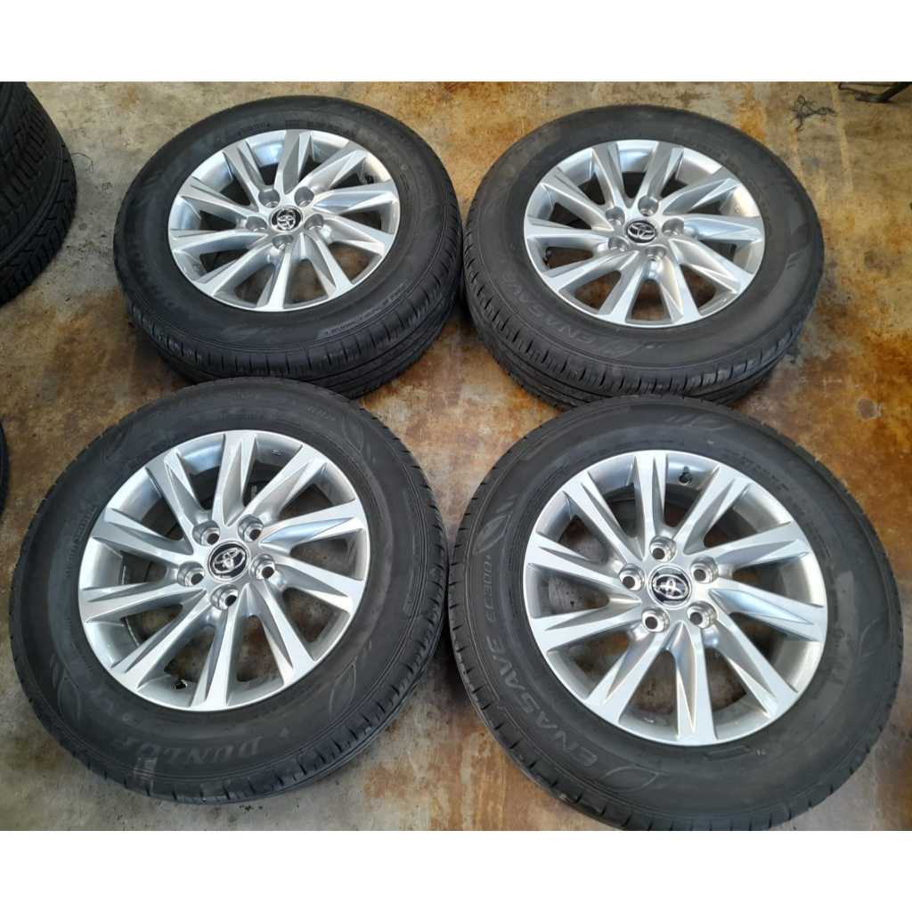 Jual Velg Mobil Bekas Oem Std Innova Zenix R16X6 5X114 ET40 +BAN DLP ...
