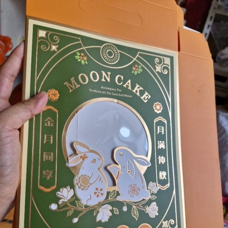 Jual Exclusive Box Mooncake sekat 6 box mooncake 75gr box mooncake 80gr ...
