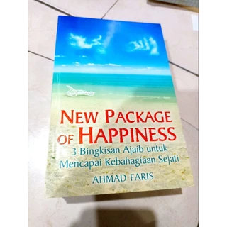 ( PROMO BUKU MURAH ORIGINAL ) BUKU MOTIVASI / NEW PACKAGE OF HAPPINESS / AHMAD FARIS / 3 BINGKISAN AJAIB UNTUK MENCAPAI KEBAHAGIAAN SEJATI / BEST SELLER / PSIKOLOGI / ISLAM / MOTIVASI ISLAM /