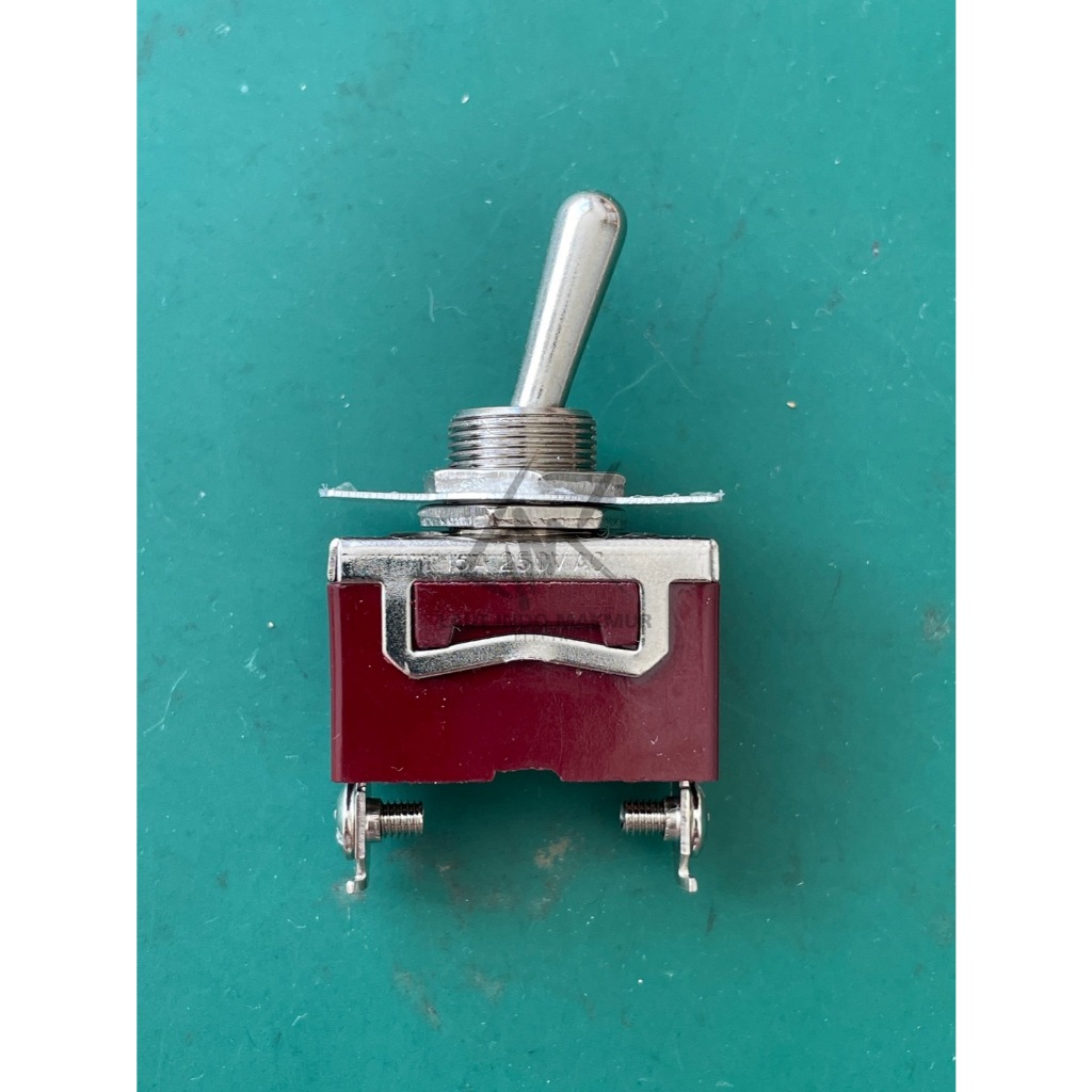 Jual TOGGLE SWITCH 2 PIN 15A 250VAC ON OFF COKLAT KN3C101AAH TOGGLE 101 ...