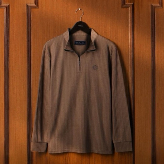 Jual [ORIGINAL] Rucas Tailor “Textured Long” Sleeve Polo Shirt | Shopee ...