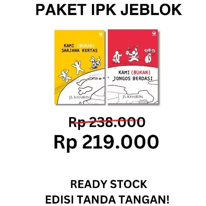 Jual Paket IPK JEBLOK | Kami Buk…