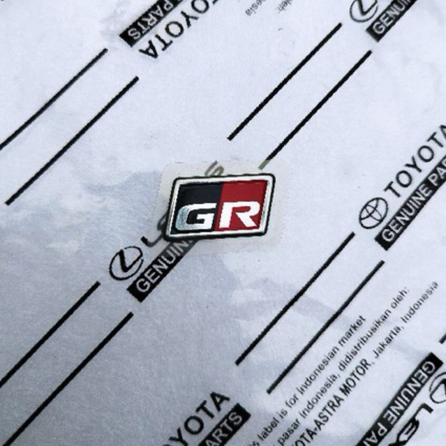 Jual Stiker GR Sticker GR Stir Toyota Original | Shopee Indonesia
