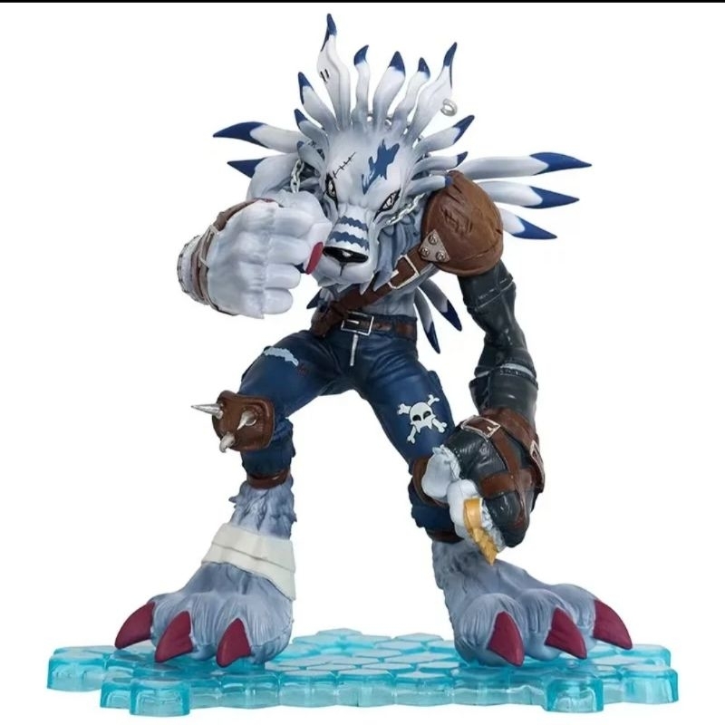 Action Figure Garurumon 11cm – Digimon Adventure – Statua Anime Nuova