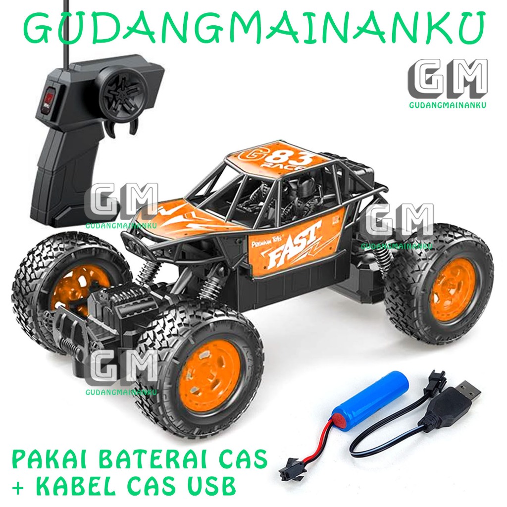 Jual Mobil RC Remote Control Fast Rock Climber Crawler OFFROAD | Shopee ...