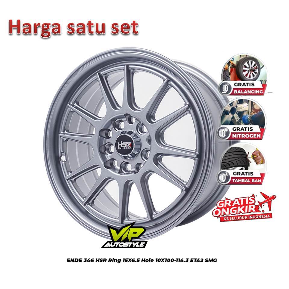 Jual HSR ende velg mobil r15 sienta avanza new xenia new ertiga altis ...