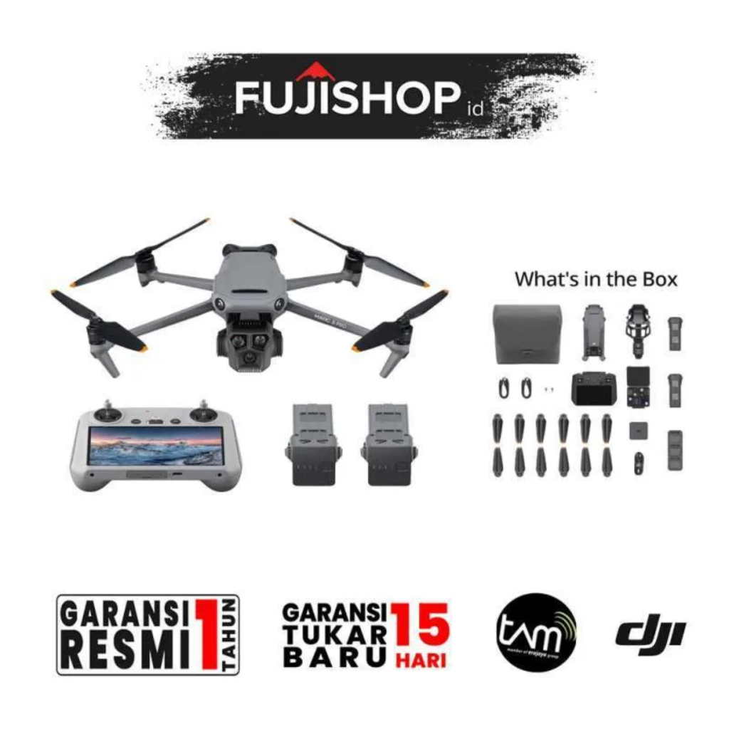 Jual DJI Mavic 3 Pro Fly More Combo RC Hasselblad Camera Drone Garansi ...