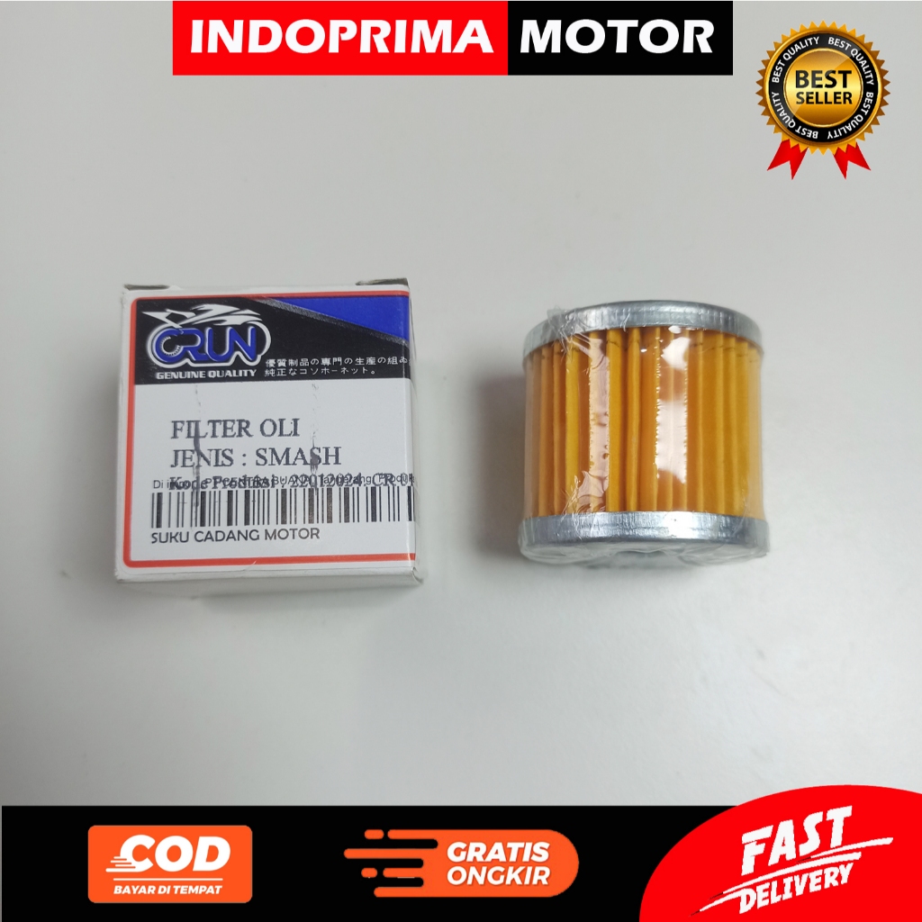 Jual CRUN filter oli. saringan oli suzuki smash dan satria fu 150 ...