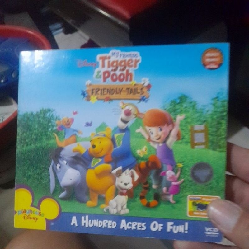 Jual vcd disneys my friend tiger & pooh friendly tails a hundred acres ...