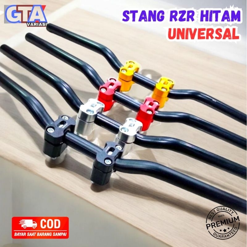 Jual Paket Stang RZR Custom Balap Roadrace include Raiser CNC Universal ...