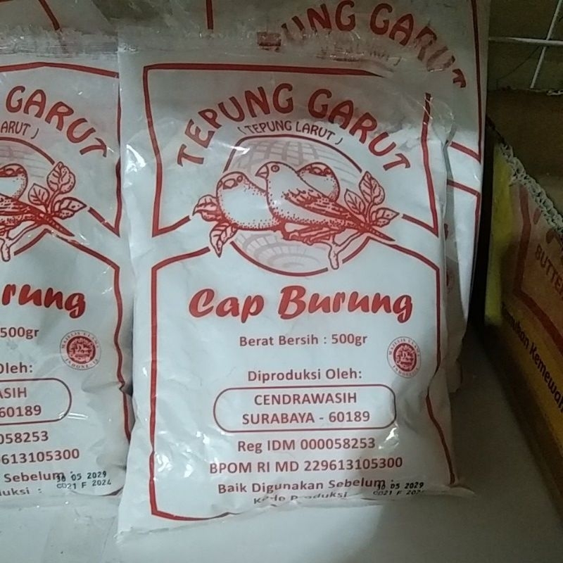 Jual tepung lerut/garut 500g | Shopee Indonesia