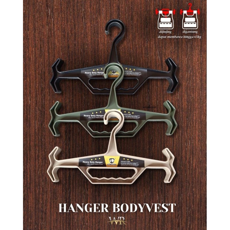 Heavy Duty Clothing Hanger - High Load Capacity, ABS Material, For Tactical Gear & Display, Lightweight & Stylish - View #13