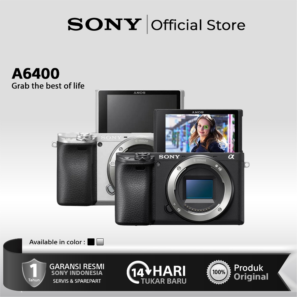 SONY ALPHA A6400 Body Only E-Mount APS-C Camera ILCE-6400 Mirrorless
