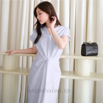 Yuanita Dress Long Dress Pesta Scuba Dress 1Mpression.co
