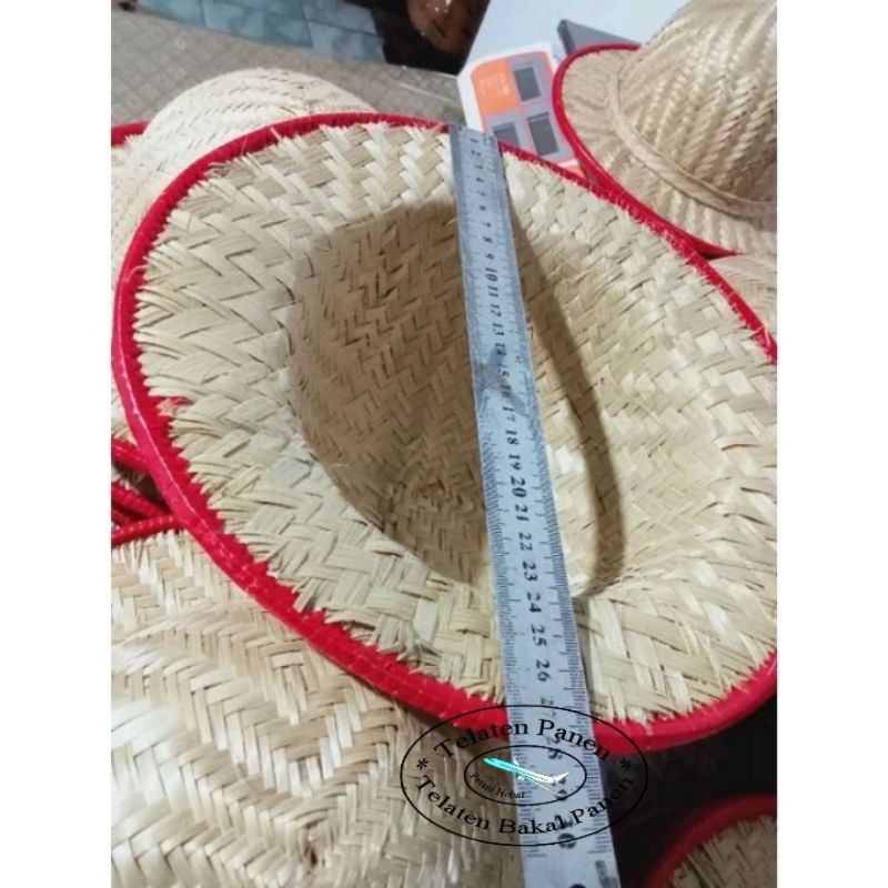 Jual Topi Bambu | Capil Buyuk | Caping Bulat | Kupluk Petani | Shopee ...
