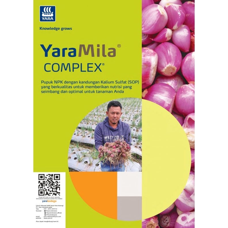 Jual PUPUK YARAMILA COMPLEX 1 KG YARA KEMASAN PABRIK | Shopee Indonesia