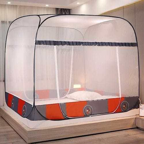 Jual Selambu kamar tidur/Kelambu tebal anti sobek/Kelambu tidur bentuk ...