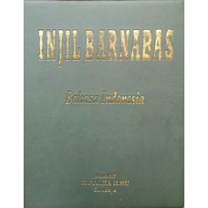 Jual Injil Barnabas - Edisi bahasa Indonesia
