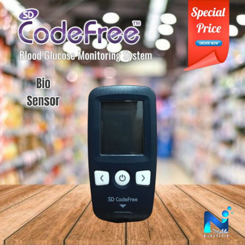 Jual SD Codefree Biosensor Cek Gula Darah Full Set isi Lengkap Siap ...