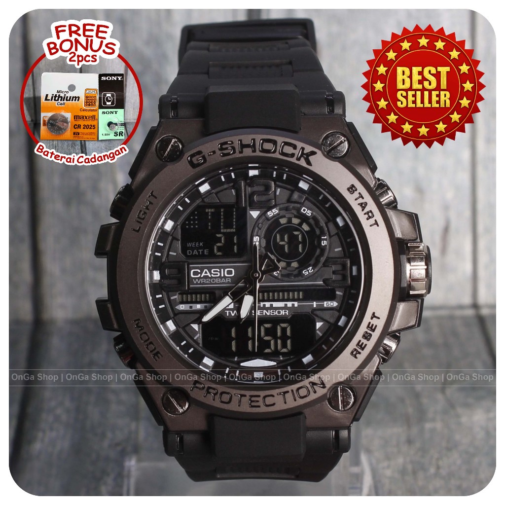 Jam Tangan G Shock Gst 8600 Shock Original G Shock Terlaris G