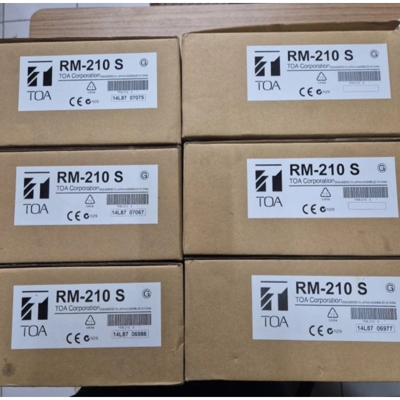 Jual TOA RM-210 S REMOTE MICROPHONE EXTENSION RM 210 S ORIGINAL ...