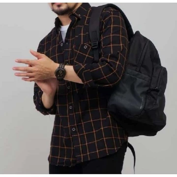 Kemeja Flanel Import Premium Motif Wanita Dan Pria Lengan Panjang Motif Kotak2 Dan Garis2
