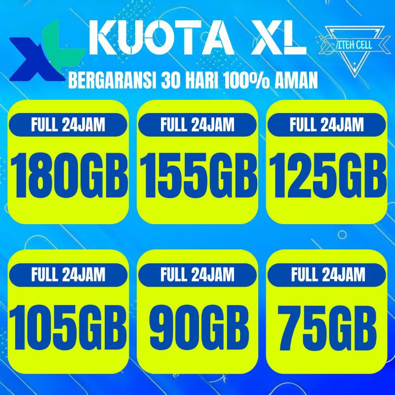 Jual PAKET DATA INTERNET XL COMBO FLEX MINI COMBO XTRA FULL | Shopee ...