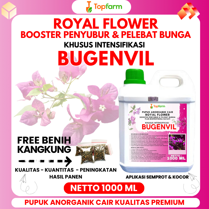 Pupuk Topfarm / Pupuk Khusus Bunga Bugenvil / Pupuk Penyubur Bunga Bugenvil / Pupuk Bunga Kertas Biar Lebat / Pupuk Bunga Kembang Kertas / Pupuk Pelebat Bunga Kertas / Pupuk Penyubur Bunga Kertas
