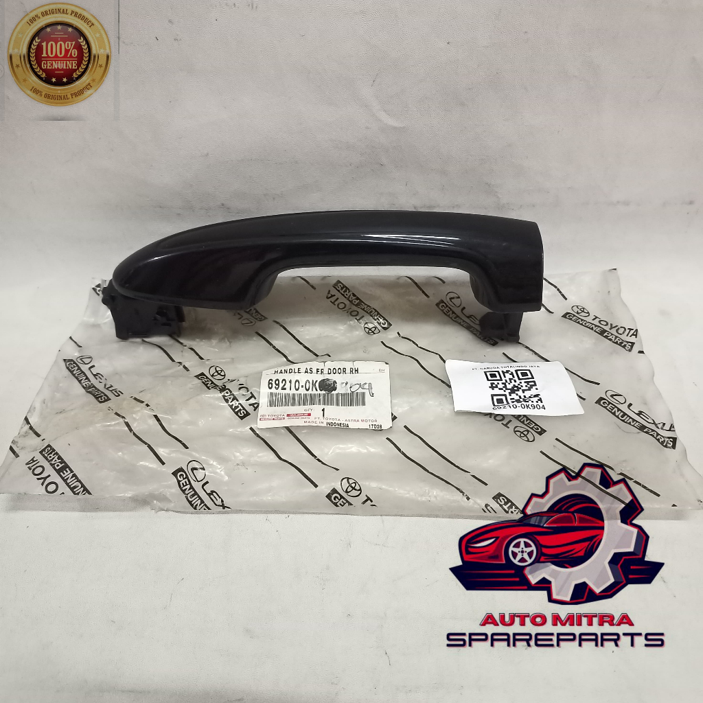 Jual handle pintu luar depan kanan toyota innova fortuner yaris ...