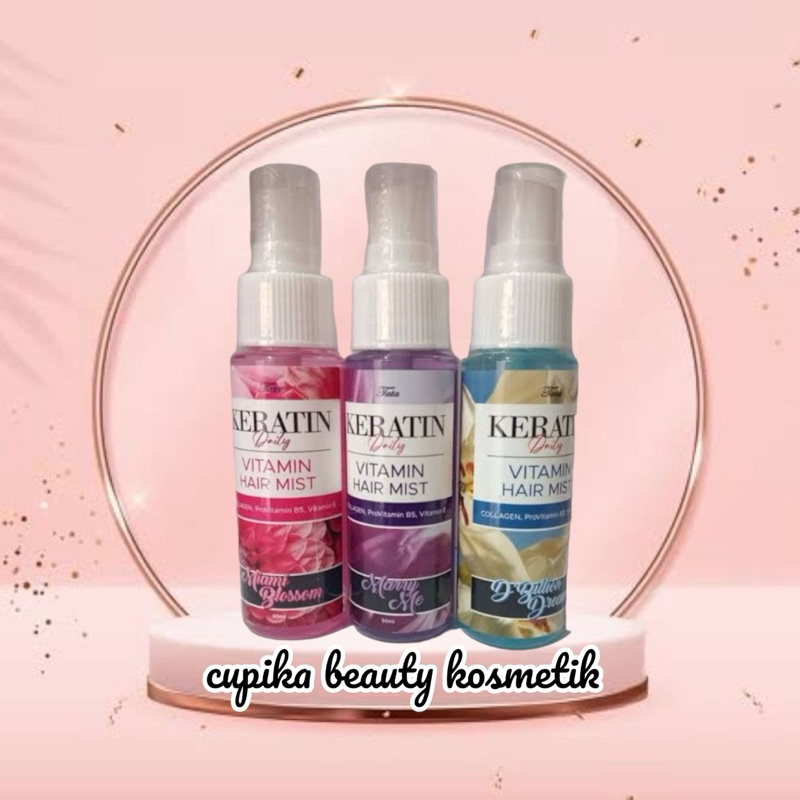 Jual e,ax] TATA keratin daily vitamin hair mist 50 ml - hair serum ...