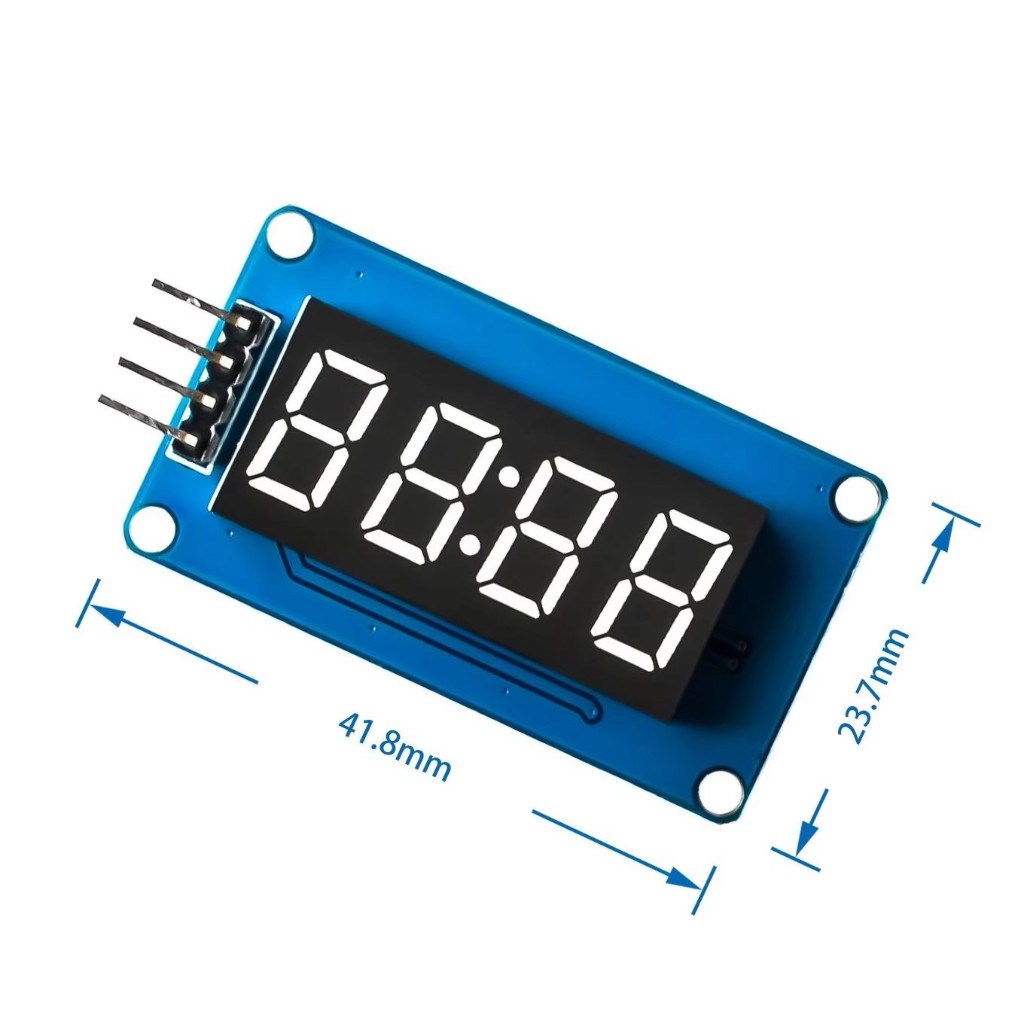 Jual TM1637 Module 7 Segment Display 3642BH Circuit Electronic for ...