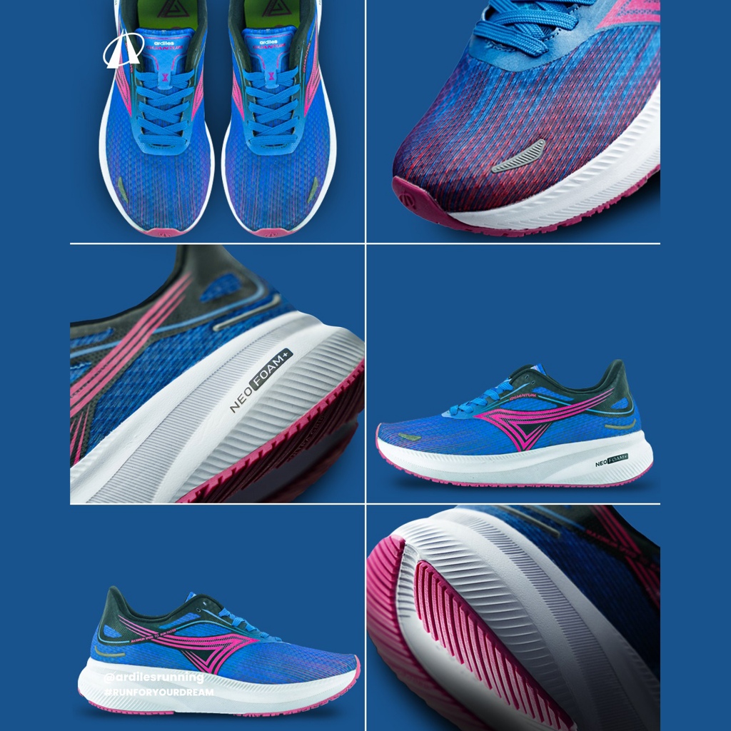 Jual Sepatu Lari Ardiles Nfinity Quantum Original Sepatu Olahraga Senam ...