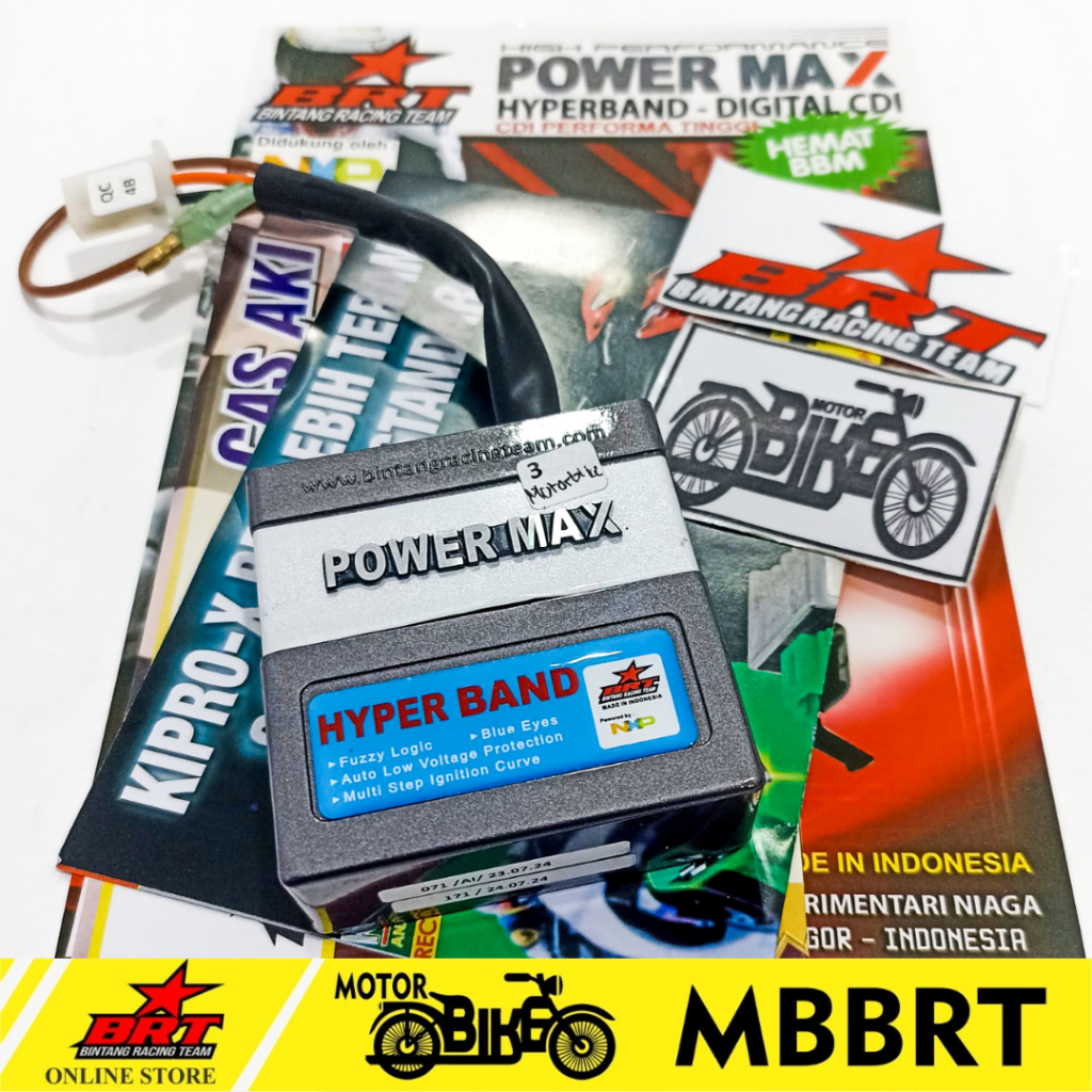 Jual CDI BRT RACING POWERMAX HYPERBAND YAMAHA RX KING 135 DC | Shopee ...