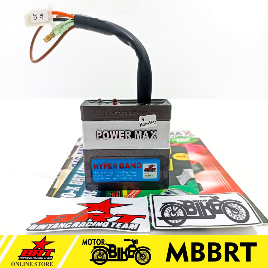 Jual CDI BRT RACING POWERMAX HYPERBAND YAMAHA RX KING 135 DC | Shopee ...